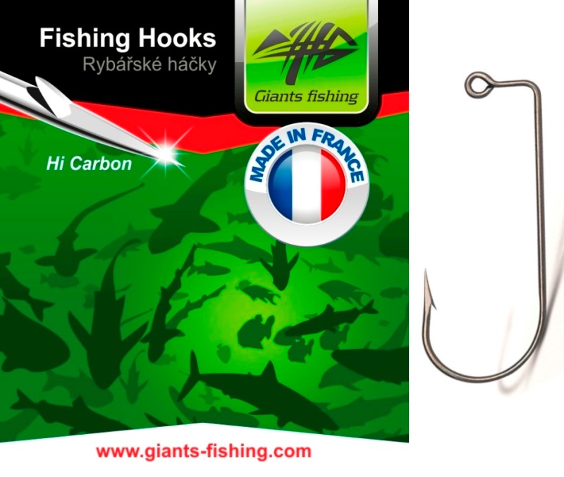 Jig horog, 10db, méret 8